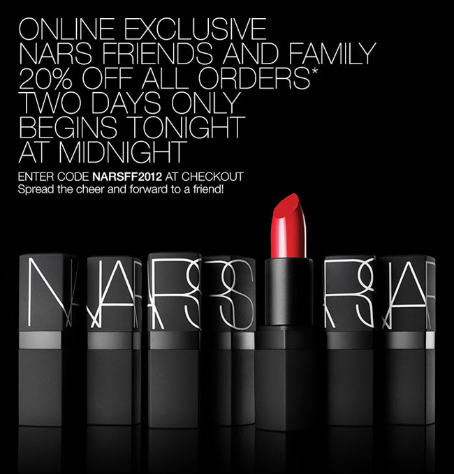 NARS Friends and Family Online at Belle Belle Beauty