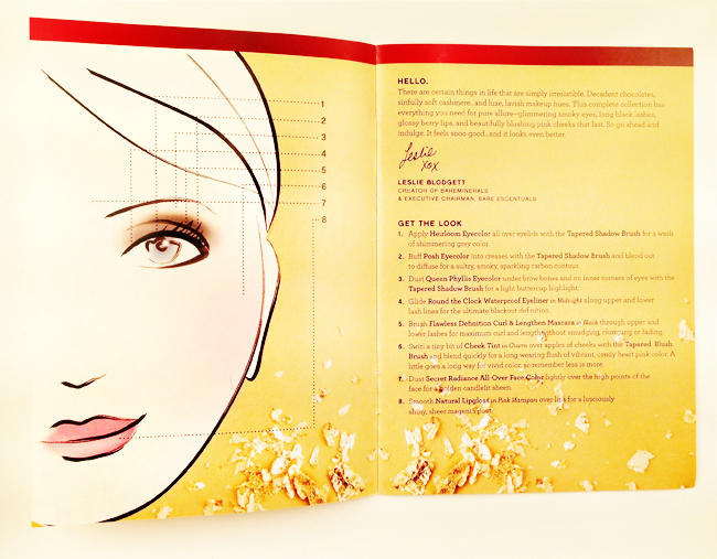 bareMinerals® 'Simply Irresistible' Collection Pamphlet