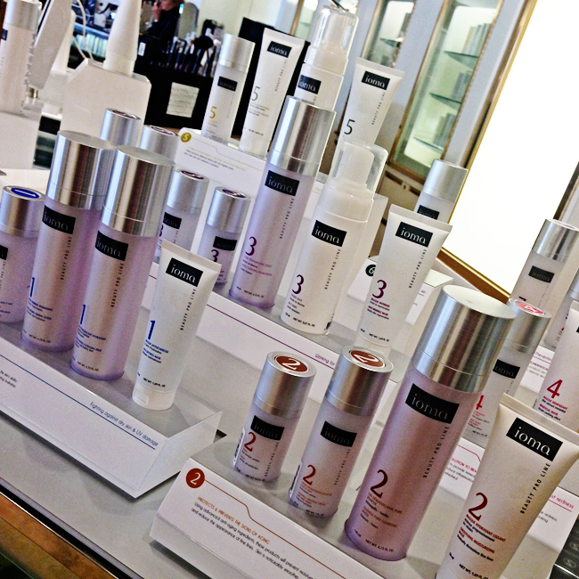 IOMA Skincare Launches at Saks // Belle Belle Beauty