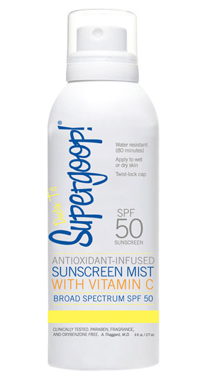 Sunscreen Mist With Vitamin C Broad Spectrum SPF 50 // Belle Belle Beauty