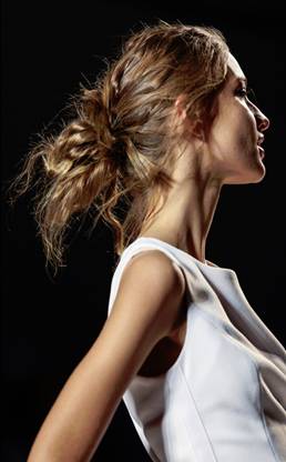 Ouidad Stylists Bring Texture to the Runway - Tracy Reese Spring 2014 // Belle Belle Beauty
