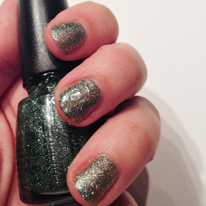 China Glaze Happy HoliGlaze This is Tree-mendous on Belle Belle Beauty