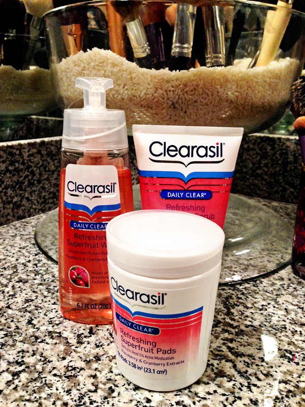 Win The Day With Clearasil Daily Clear Superfruit Cleansers on Belle Belle Beauty
