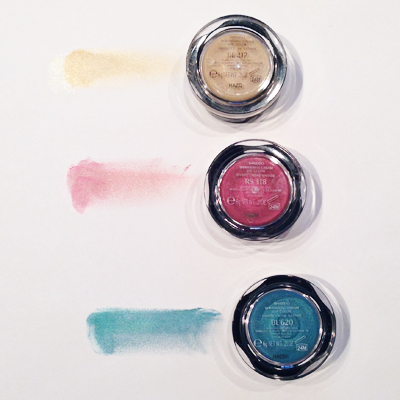 Shiseido Shimmering Cream Eye Color Swatches on Belle Belle Beauty