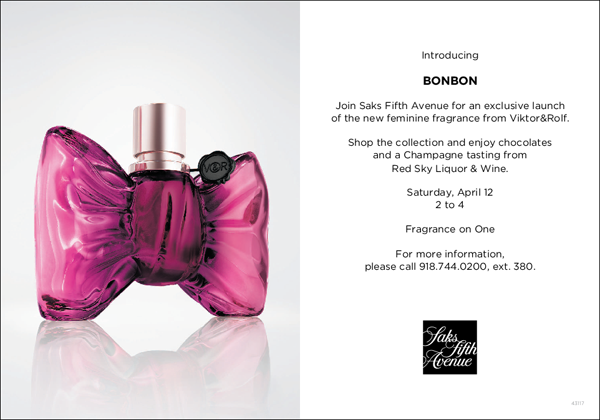 Viktor & Rolf’s New Fragrance BONBON Launches at Saks Fifth Avenue on Belle Belle Beauty