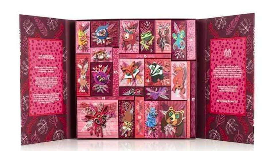 The Body Shop 25 Days of the Enchanted Deluxe Advent Calendar on Belle Belle Beauty
